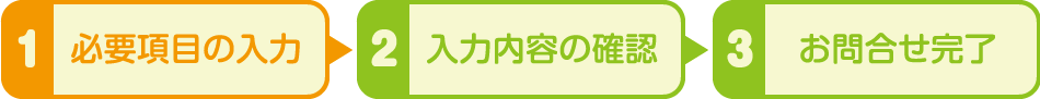 ステップ1：必須項目の入力